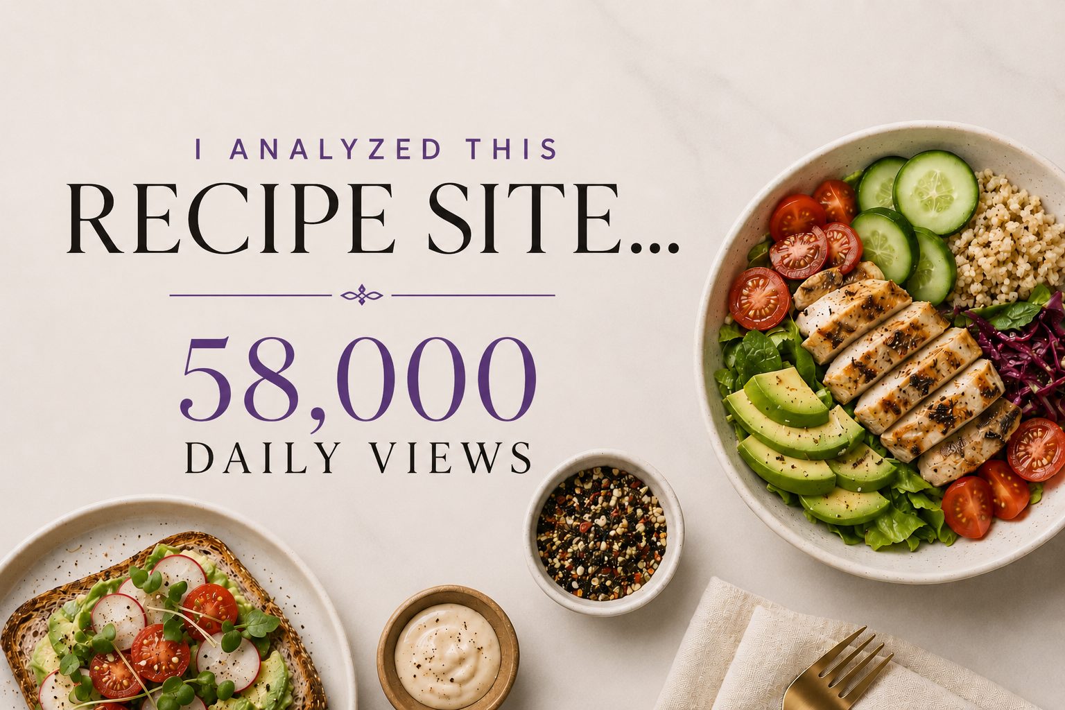 I Looked Into This Popular Recipe Site’s Traffic… and the Numbers Surprised Me